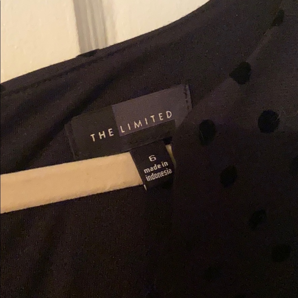 THE LIMITED LS Velvet Polkadot Dress - Picture 4 of 7